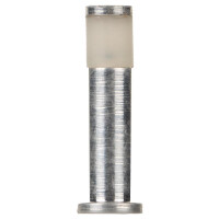 Faller 180139 LED-Wegleuchte, silber, warmweiß, 3 Stück, H0