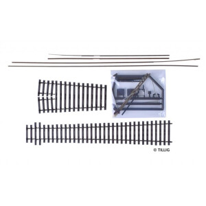 Tillig 85435 Bausatz - Flexsteg Weiche 7°, H0