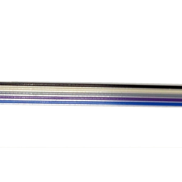 5m Flachbandleitung Ribbon multicolored farbig AWG28 RM1,27 5 polig 5 Meter