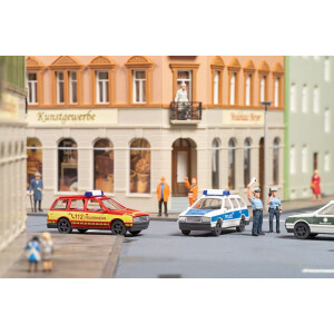 Auhagen 43691 PKW Kombi Einsatzfahrzeuge, TT