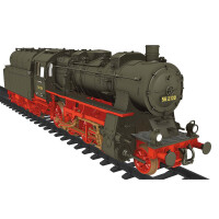 Busch 30006 Dampflok BR 56 2130 Zwei-Zylinder Kohlestaubfeuerung, DRG, Ep. II, DC-Sound, TT