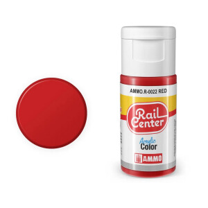 Noch 4600022 Rot, Acrylfarbe, 20 ml