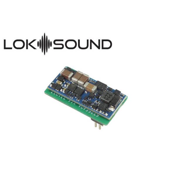 ESU 58914 LokSound 5 Nano DCC «Leerdecoder», PluX16, mit Lautsprecher 11x15mm, N/TT