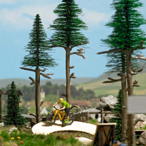 Busch 1838 Mountain biker, H0