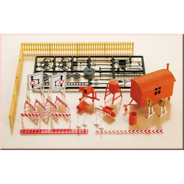 Auhagen 12267 Accessoires de chantier, H0 / TT