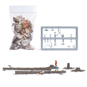 Busch 79819 Action Set: Spielen am Waldbach, H0