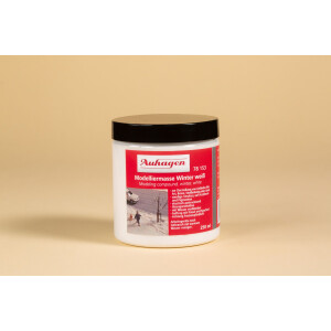 Auhagen 78153 Modelliermasse Winter weiß, 250 ml