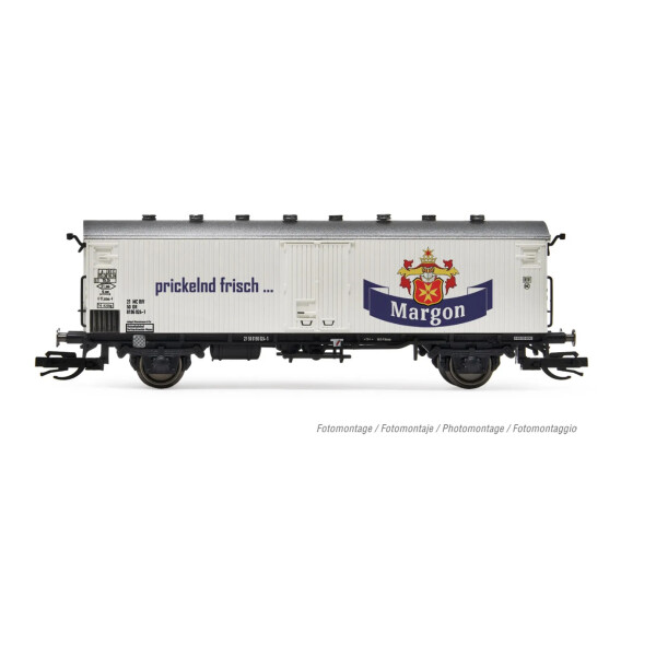 Hornby Arnold 9756 Kühlwagen "Margon-Wasser" der DR, Epoche IV, TT