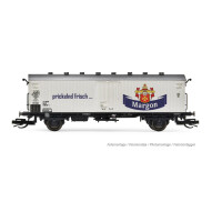 Hornby Arnold 9756 Kühlwagen "Margon-Wasser" der DR, Epoche IV, TT