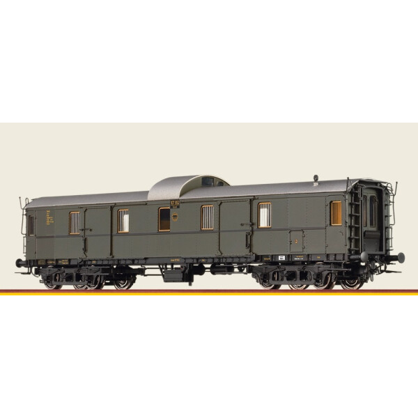 Brawa 51304 Gepäckwagen Pw4ü der DRG. Epoche II, H0