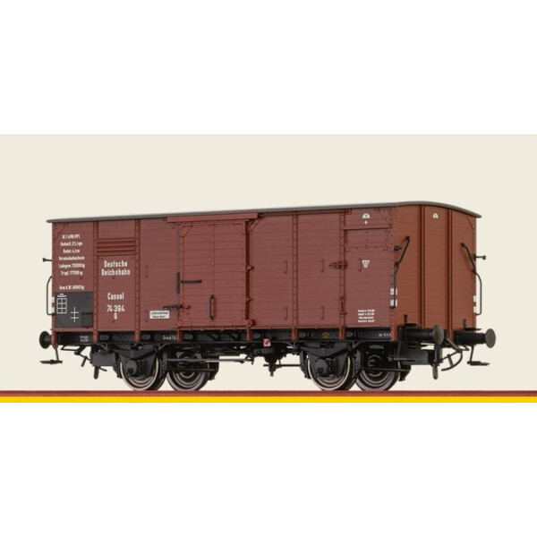 Brawa 51245 Gedeckter Güterwagen G der DRG, Epoche II, H0