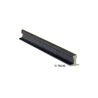 Tillig 85500 Schienenprofil 2,07mm, Länge 1000 mm, Neusilber brüniert, H0/TT