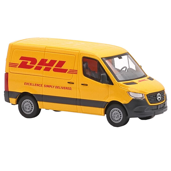 Busch 53406 Mercedes-Benz Sprinter kurzer Radstand/Flachdach, DHL, H0