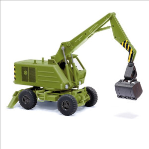 Busch 87402 Weimar Mobilbagger T 174-2 Grün, TT