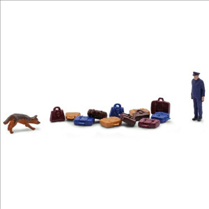 Busch 79873 Action Set: Transportpolizei mit...
