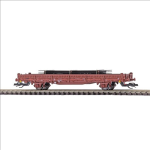 Busch 31515 Flachwagen Ks 3300 mit Rungen, mit...
