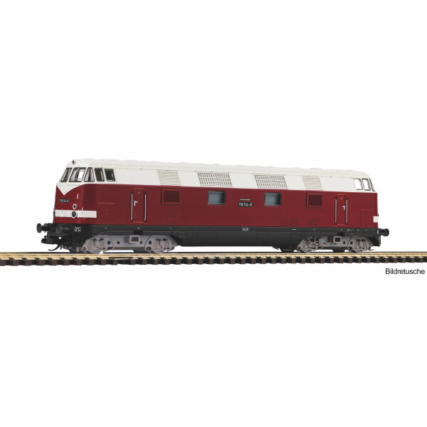 Piko 47286 Diesellok BR 118 Sparlack DR, 4-achsig, Epoche VI, TT