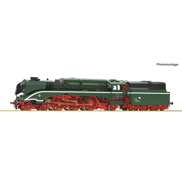 Roco 7180017 Dampflokomotive 18 201, DR, Epoche IV, TT