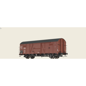 Brawa 51347 Gedeckter Güterwagen Glr der DRG, Epoche...