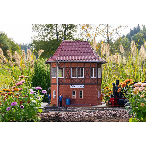 Pola 330861 Stellwerk mit Fachwerk, G