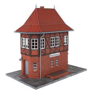 Pola 330861 Stellwerk mit Fachwerk, G