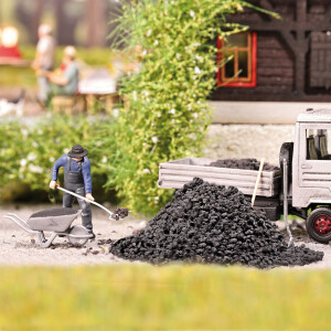 Busch 79940 Action Set: Köhler bei der Arbeit, H0