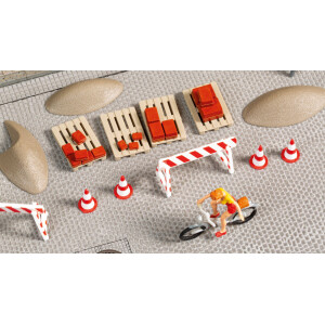 Auhagen 41694 Baustellen-Set, H0/TT