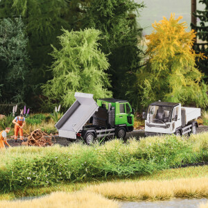Busch 54703 Hako Multicar M 31, Grün FORMNEUHEIT, H0