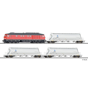 Tillig 01215 Premium-Einsteiger-Set: Güterzug der DB...