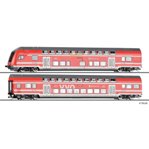 Tillig 01088 2tlg. Reisezugwagenset der DB AG., Epoche...