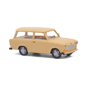 Busch 53252 Trabant P601 Kombi ahorngelb, H0