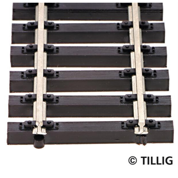 Tillig 83125 Holzschwellen-Flexgleis - Länge 664 mm, TT