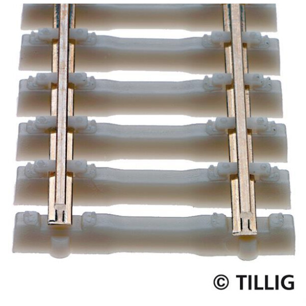 Tillig 83134 Betonschwellen-Flexgleis - Länge 520 mm, TT