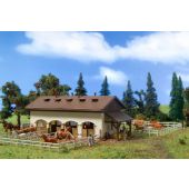 Vollmer 47719 Horse paddock with horses, N