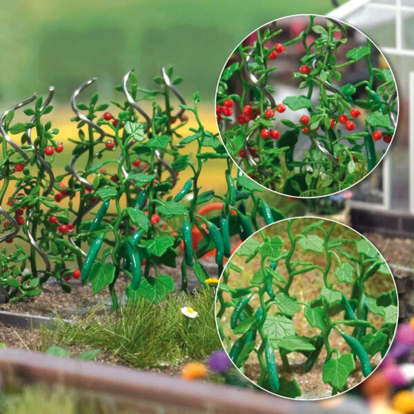 Busch 1214 Gurken und Tomaten, H0