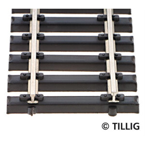 Tillig 83136 Stahlschwellen-Flexgleis - Länge 520...