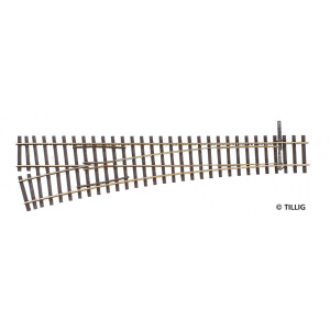 Tillig 85344 EW 1 - 11/15°, links, H0