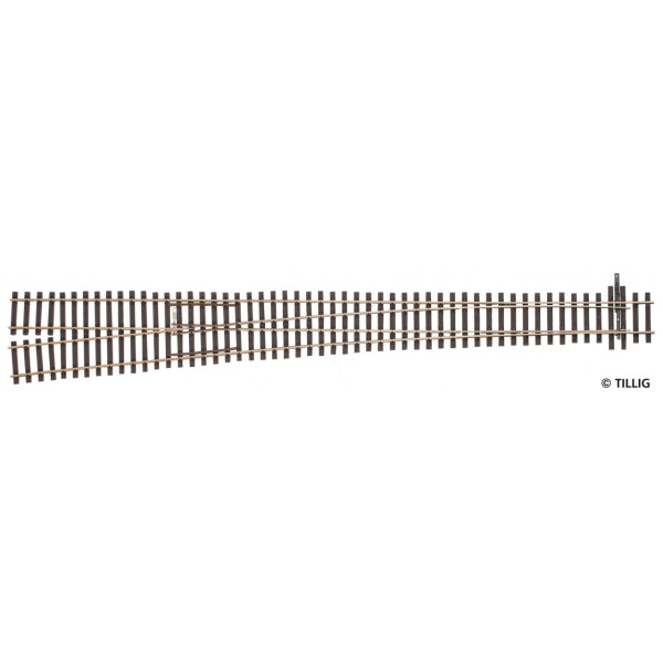 Tillig 85347 EW 6 links - 6,34°, H0