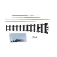 Tillig 83420 Bausatz - Flexsteg-Bogenweiche 15°, TT