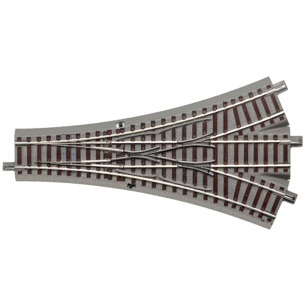Roco 61160 Dreiwegeweiche 22,5°, symmetrisch - Länge 200 mm, H0