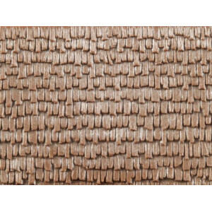 Auhagen 52428 Wooden shingle roof, H0/TT