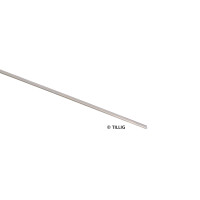 Tillig 83500 Schienen-Profil Neusilber 2,07 mm - Länge 1000 mm, TT