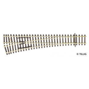Tillig 83332 Weiche EW 2 links 15° , TT