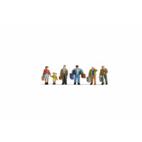 Noch 15224 Reisende, 6 Figuren, H0