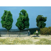 Auhagen 42646 Maschendrahtzaun, Länge 20 cm,  H0/TT