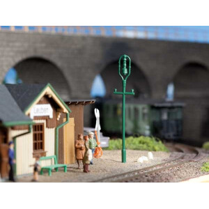 Auhagen 42637 8 Victorian platform lamps, H0/TT