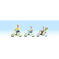 Noch 36910 Scooter Drivers, 4 figures + 3 scooters, N