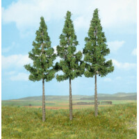 Heki 2124 3 Hochstammfichten, 18 cm hoch, TT-H0