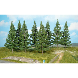 Heki 2127  8 Fichten, 17 cm hoch, TT - H0