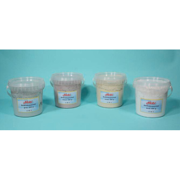 Heki 3345 Gelände-Modelliermasse, grau, 500 g